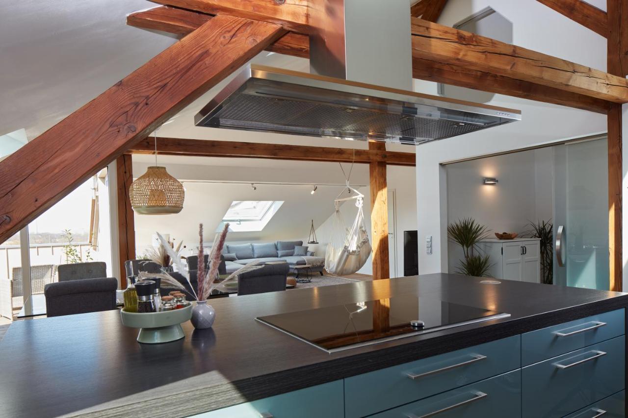 ⸨⸩ Sunset Penthouse: Messe - Siemens - Db - Man ⸨⸩ Nuremberga Exterior foto